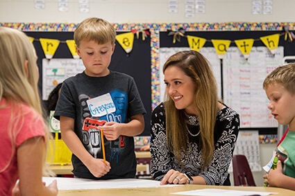 University of West Georgia early childhood education students