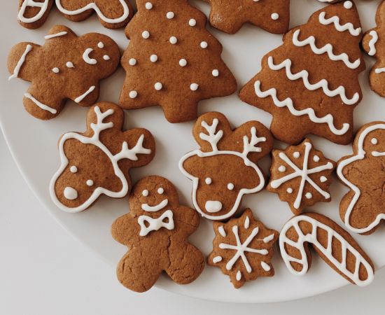 Cookies on a platter