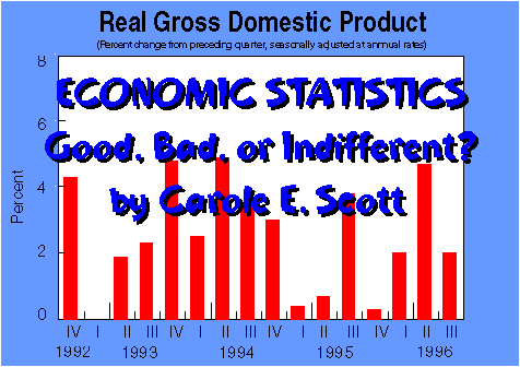 Economic Statistics: Good,
Bad, or Indifferent? by Carole E. Scott