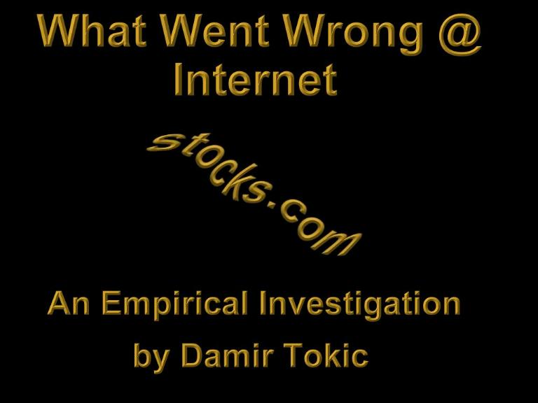 What Happened to Internet stocks.com?